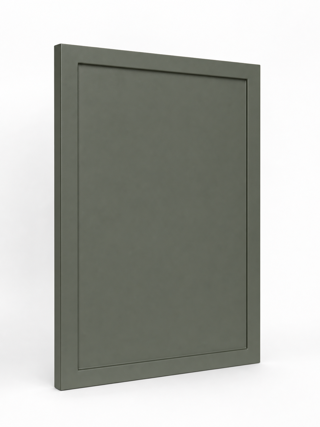 Aberdeen Shaker custom cabinet door in Card Room Green