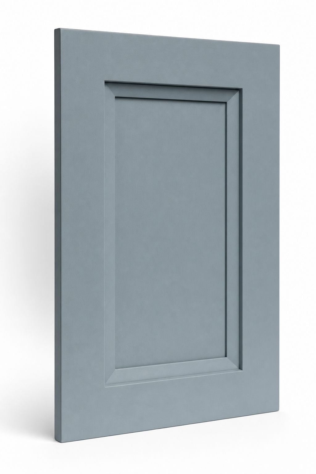 Belmont Recessed Panel custom cabinet door in De Nimes