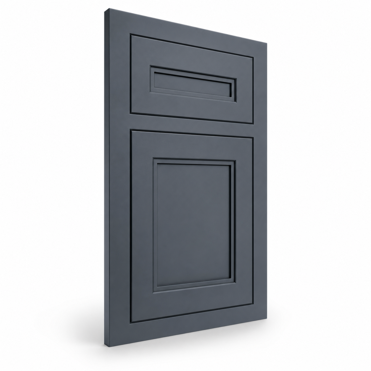 Scottsdale Inset Beaded inset face frame cabinet door in Storms in Paris